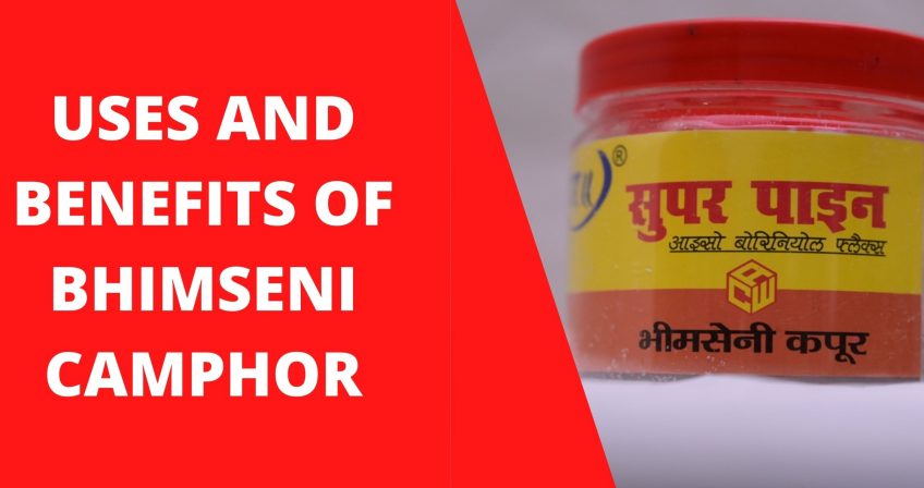Benefits of Bhimseni camphor, Uses of